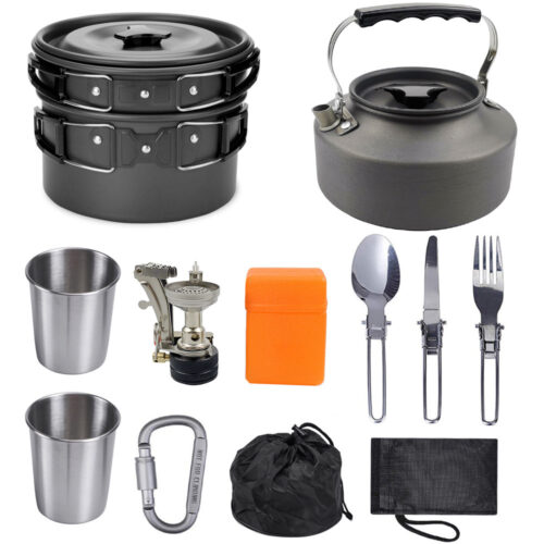 New Portable Camping Cooker Kettle